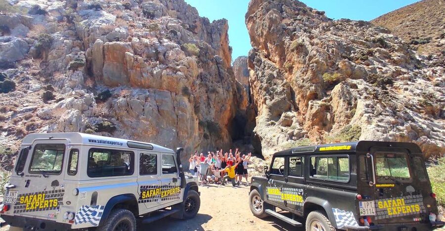 Crete: Trypiti Beach Off-Road South Tour w/ Lunch & Wine - Trypiti Beach Swim: Your 1-Hour Reset in Clear Water
