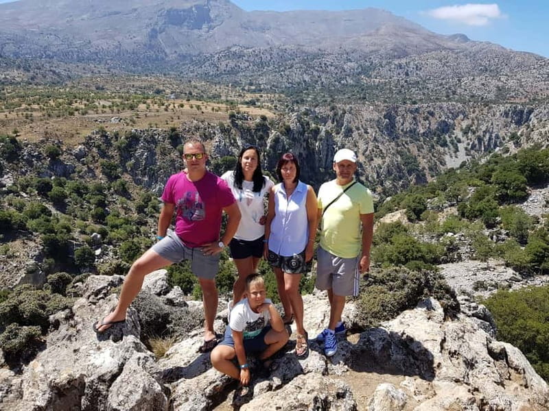 Crete:Zeus & Lassithi Plateau, OliveTasting, Kritza, Pottery - Land Rover up to the Dikti Mountains, not a bus slog