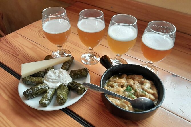 Cruise Ship Guest Beer & Food Tour - Chania Old Port - Stop 1 at the iconic Old Town restaurant: lunch with beer pairings