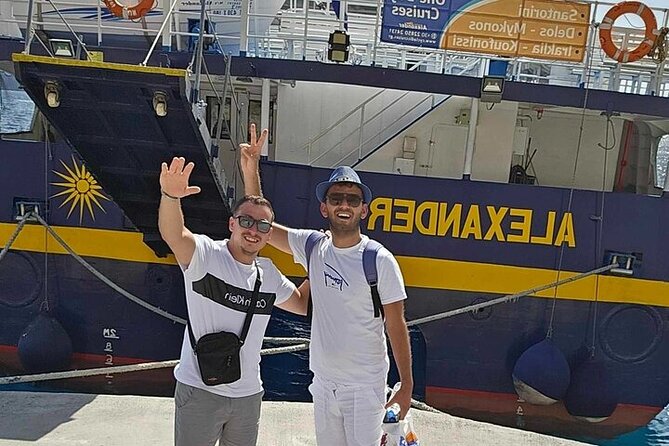 Cruises to Delos-Mykonos, Santorini and Koufonisi by Alexander - Why Delos and Mykonos works so well from Naxos