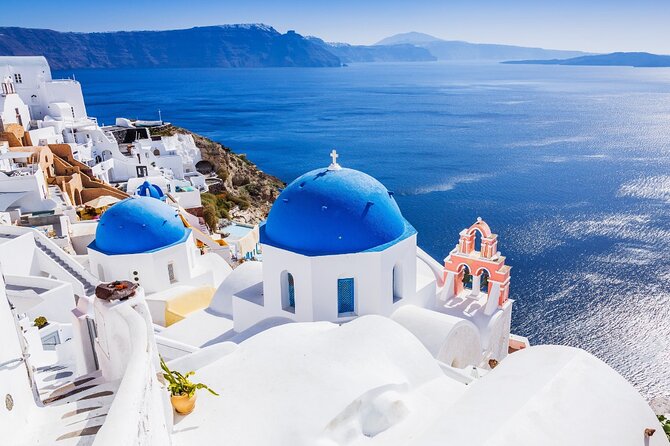 Day Tour to Santorini Island from Heraklion Crete - Fira: more breathing room, and the best place for a caldera lunch