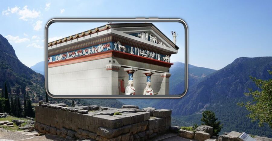 Delphi: Audiovisual self-guided tour with 3D models - Key highlights you will feel right away