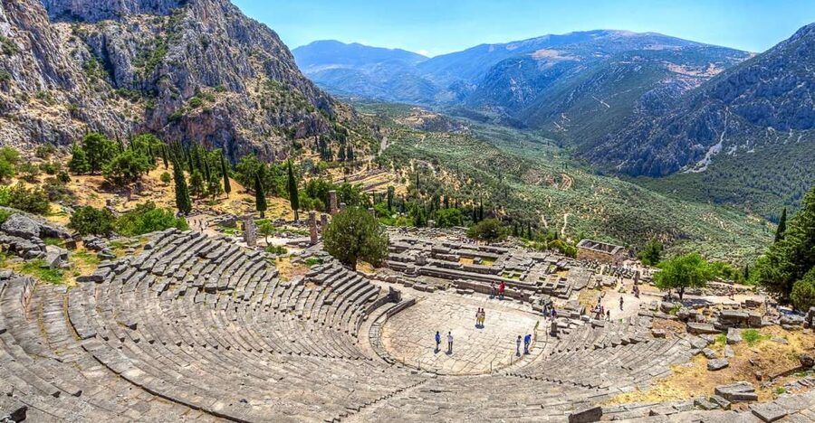 Delphi Guided Walking Tour and Admission Ticket - The ancient theater and the stories that connect religion to everyday life