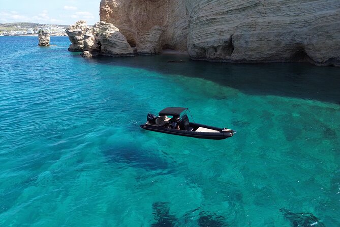 Discover Hidden Gems around Paros | Private Boat Tour - Stop 4, Camping Antiparos Sandbar: The Fun, Lazy Water Intermission