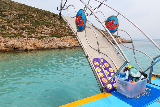 Dory's Glass Bottom Boat Adventure in Pserimos and Pserimos Beach - Price and Value: About $24.19 for a Swim and a Wreck