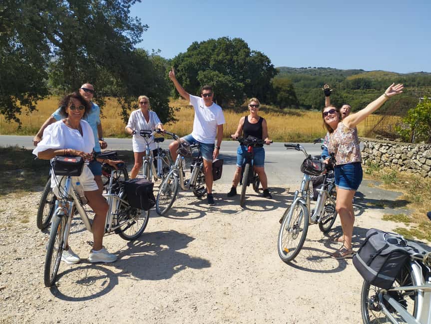 e-Bike Guided Tour to Myli Gorge with Lunch included - First stop: Halevi Monastery and the church of Panagia