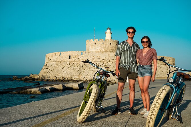 E-Bike Photo Stop Tour - Palace of the Grand Master, then Ippokratous Square
