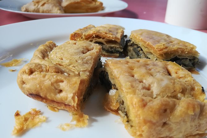 Eat like an Athenian food tour of Athens - Stop 1, National Library of Greece: pies as your Athens warm-up