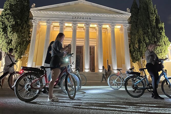 Electric Bike Tour of Athens by Night - Passing by landmarks, then a big photo stop at the Olympic Stadium