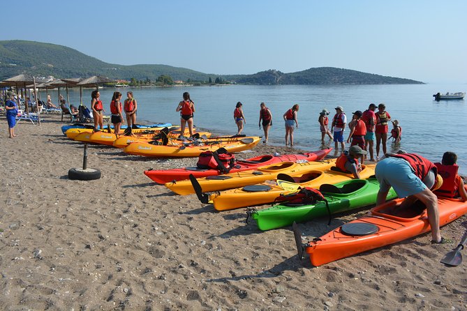 Epidavros sea kayak at the Ancient sunken city tour, small ancient theater - The Little Theatre of Epidaurus, what you’ll notice on the walk