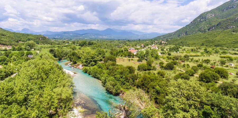 Epirus: Easy Rafting Experience on the Voidomatis River - Under Klidonia stone bridge: artificial waterfalls and a fun finish