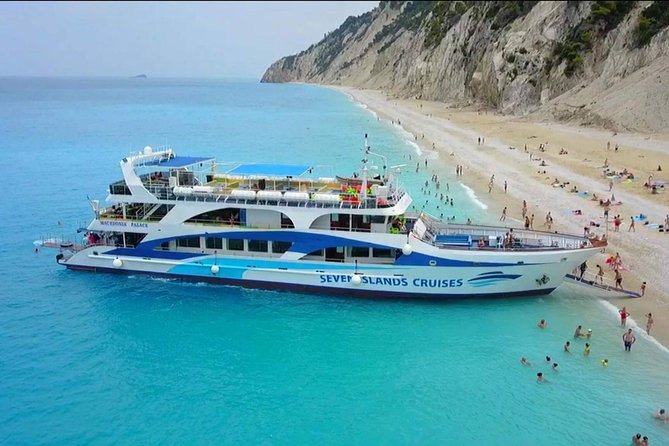 Explore Ionian Sea with its 50 shades of blue on Makedonia Palace - Entering Makedonia Palace: the big-boat version of Lefkada touring