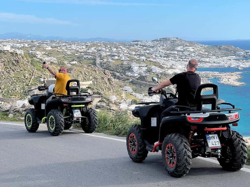 Explore Mykonos Island with a 650cc ATV / QUAD Tour - The Route: What Those Named Stops Feel Like