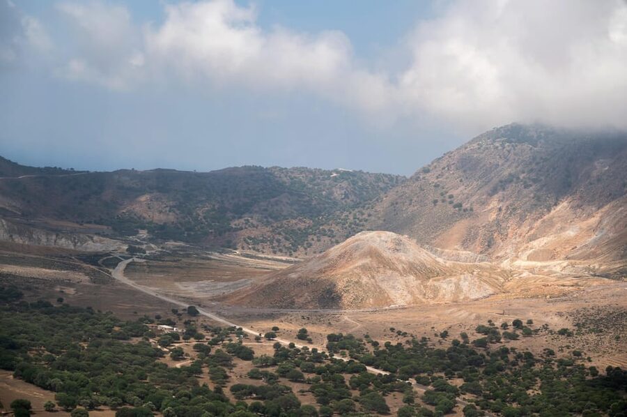 Explore Nisyros Island with Hotel Pick Up and Guided Tour - Nisyros Volcano: crater atmosphere and the shoe rule