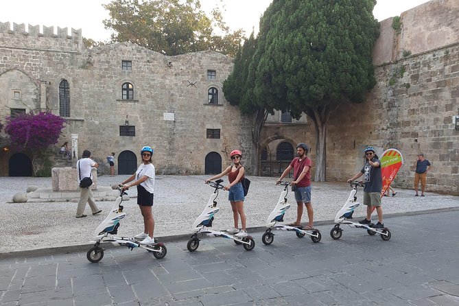 Explore the Medieval city of Rhodes on scooters - 2 hours - Medieval City Lanes, Gates, Churches, and the Photo Clock