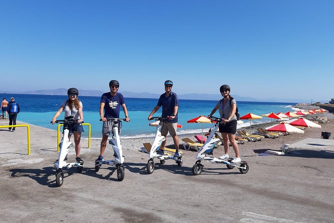 Explore the new town and the medieval town of Rhodes on scooters - 3 hours - Meeting at Golden Corner, then getting ready to ride
