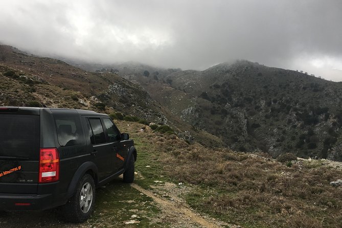 Explore the White Mountains of Crete - Nteres and Deres: agriculture views plus an easy coffee reset