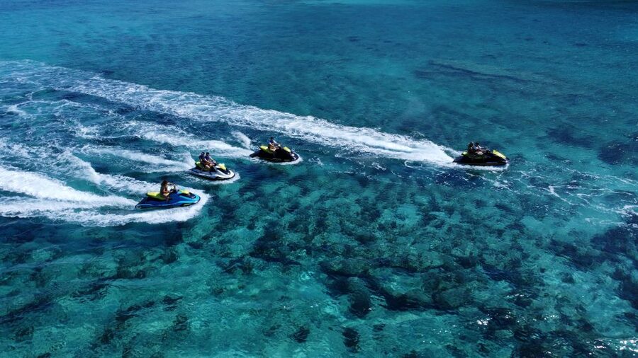 Falasarna: Jet Ski Safari to Balos Beach - The jet ski ride: what the 30-40 minutes is really like