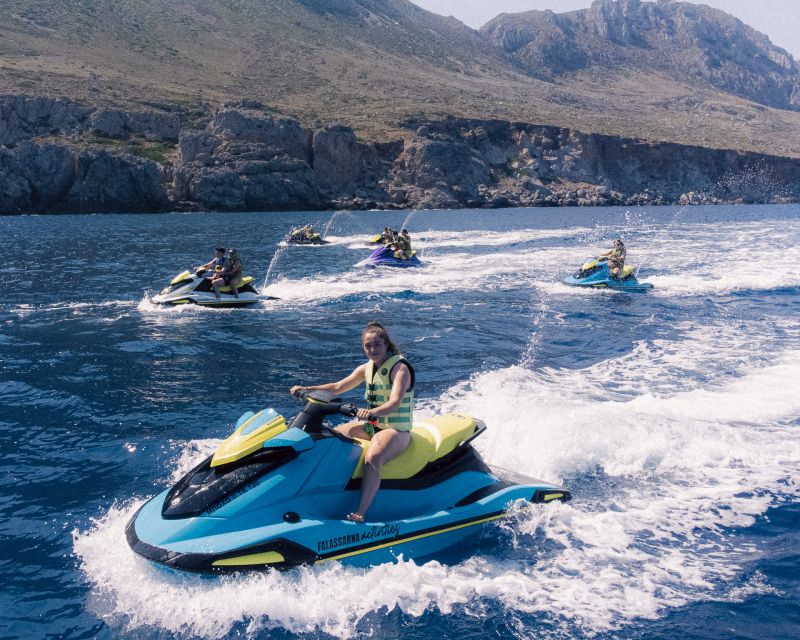 Falasarna: Jet Ski Safari to Balos Beach - Gramvousa photo pass: a quick look at the shipwreck area