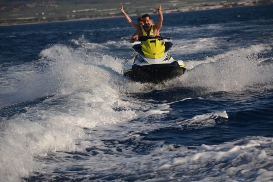 Falasarna: Jet Ski Safari to Balos Beach - Check-in at the pier, then briefing mode