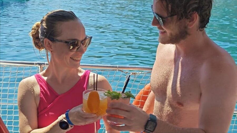 Faliraki: Boat Trip to Afantou Caves, Antony Quinn, Ladiko - Anthony Quinn Bay: snorkeling in clear water with star power