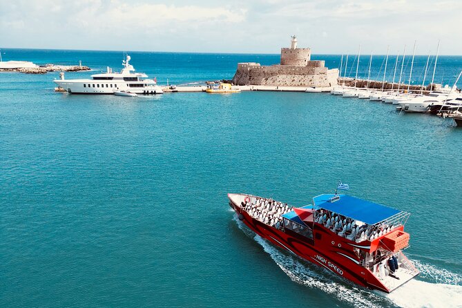 Fast Boat To Symi & St George's Bay Directly from Faliraki Beach - Meeting Point by Ammoudes: Plan Your Arrival Smart
