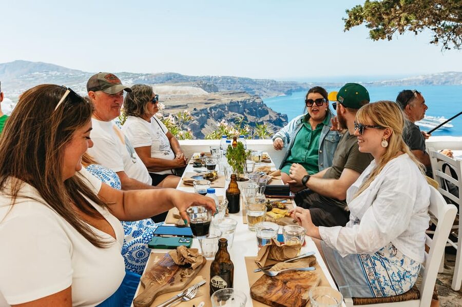 Fira: Guided Foodie Walking Tour with Tastings - Olive Oil, the Honey Producers, and Learning to Taste Smarter