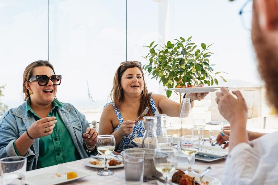 Fira: Guided Foodie Walking Tour with Tastings - What the Guide Adds, Like Lena or Gabriel