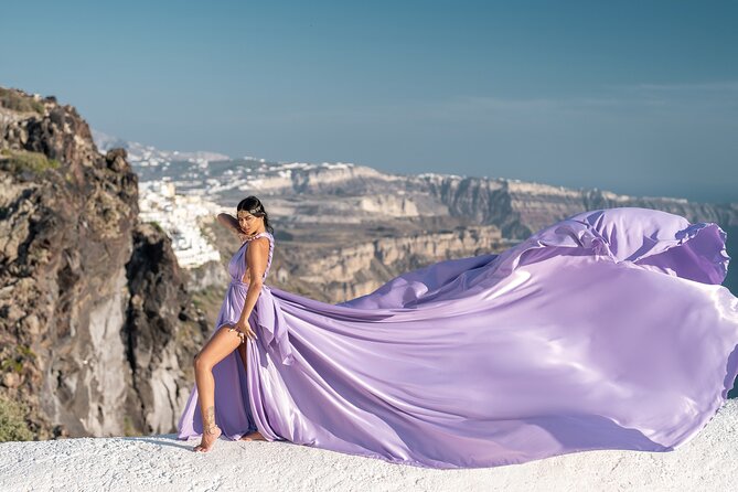 Flying Dress Photo © Photoshoot in Santorini: Express Package - Should You Book This Express Package?
