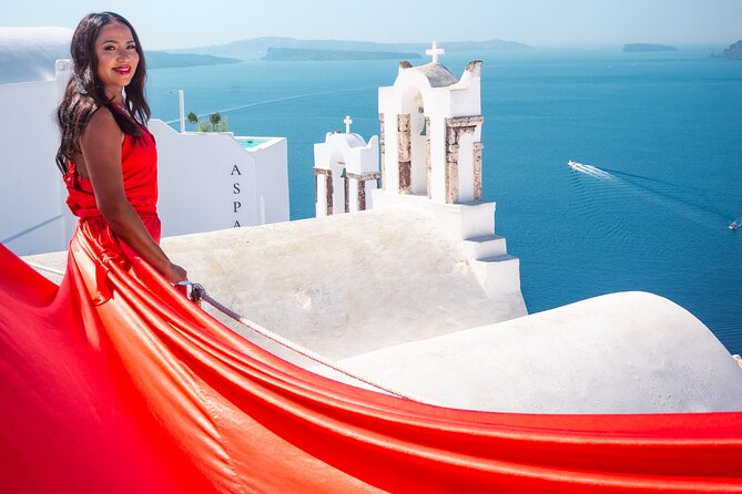Flying Dress Santorini Photoshoot - Key highlights worth caring about