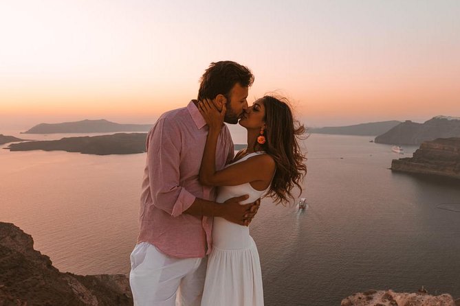Flying Dress Santorini Photoshoot - Hidden photo spots, and why they change the whole experience