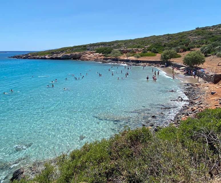From Ag. Nikolaos: Spinalonga & Kolokytha Cruise with Lunch - NOSTOS Cruises Setup: Decks, Crowds, and Comfort Choices