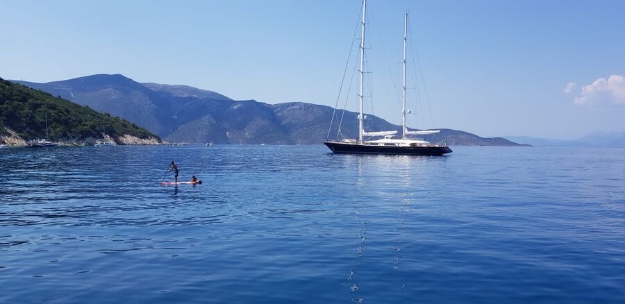 From Agia Efimia: Day Cruise to Ithaki Island with Lunch - Agia Efimia Departure: S/Y Venus and a Small-Group Rhythm