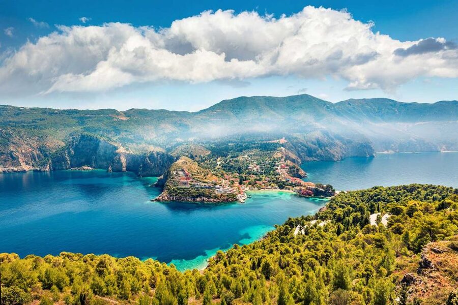 From Argostoli: Kefalonia Shore Excursion Highlights Tour - Agia Efimia waterfront break and optional Assos switch