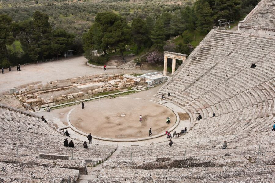 From Athens: 4-Days Classical Tour with Meteora - Leaving Athens: Corinth Canal viewpoints and Epidaurus theatre