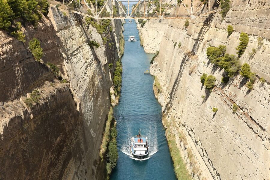From Athens: Ancient Corinth Day Trip with Canal & VR Guide - Four pickup points and a comfortable minibus ride