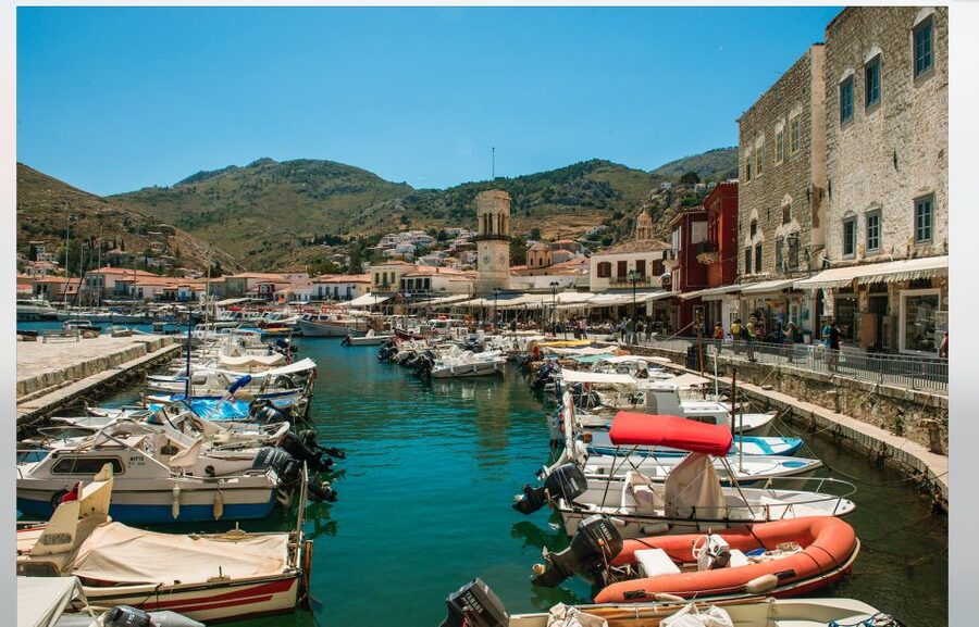 From Athens: Day Cruise of the Saronic Islands - Hydra: 1 hour of car-free cobblestone magic