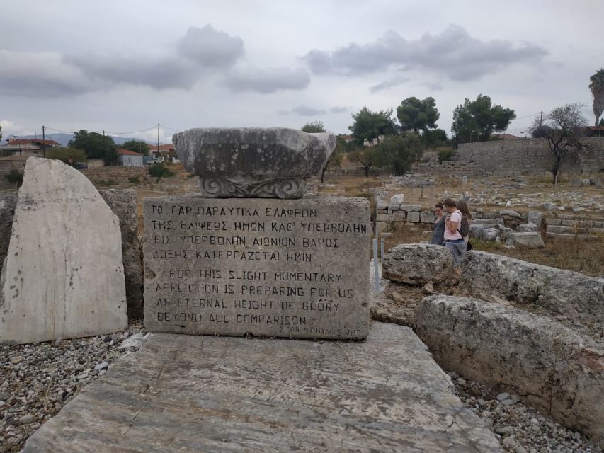 From Athens: Half-Day Biblical Corinth Tour - Guides, language, and the private-group feel