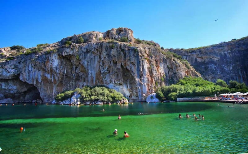 From Athens: Lake Vouliagmeni Spa & Temple of Poseidon Tour - Lake Vouliagmeni Spa Lake: what the “spa” really feels like
