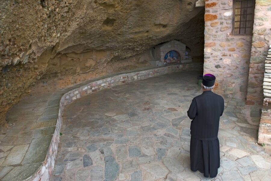 From Athens: Meteora Monasteries and Hermit Caves Tour - Badovas hermit caves: the quieter, more surprising side of Meteora