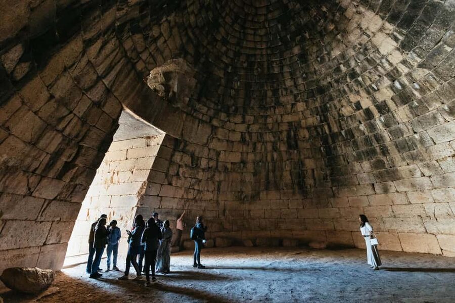 From Athens: Mycenae, Nafplio and Epidaurus Guided Tour - From your hotel in Athens to the Corinth Canal photo stop
