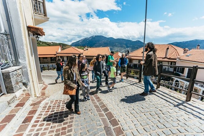 From Athens: Small-Group Delphi, Museum & Arachova Day Trip - The views at Delphi, and the reason rain still can’t ruin it