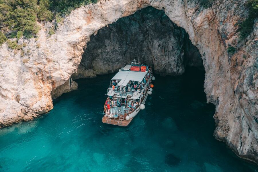 From Benitses/Lefkimmi: Blue Lagoon & Papanikolis Cruise - What to bring so the day feels easy instead of annoying
