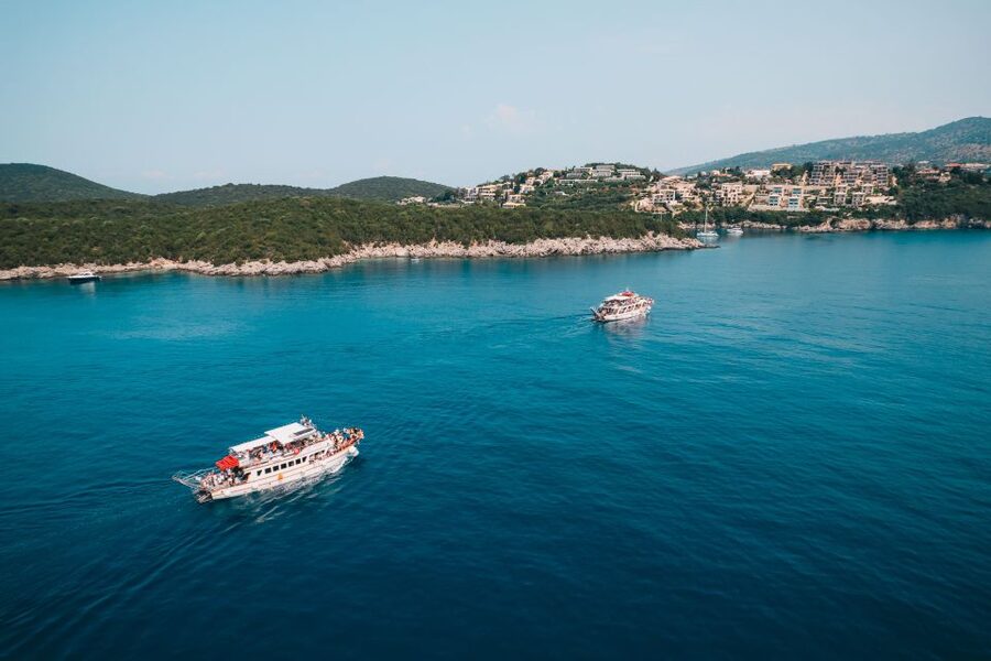From Benitses/Lefkimmi: Blue Lagoon & Papanikolis Cruise - Papanikolis cave: a picture-focused stop with the right kind of momentum