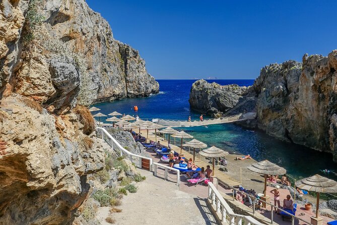 From Chania private trip to Spili-Kourtaliotiko-Kalypso beach - Spili Village and the Lion-Head Fountains: Your First Big Photo Moment