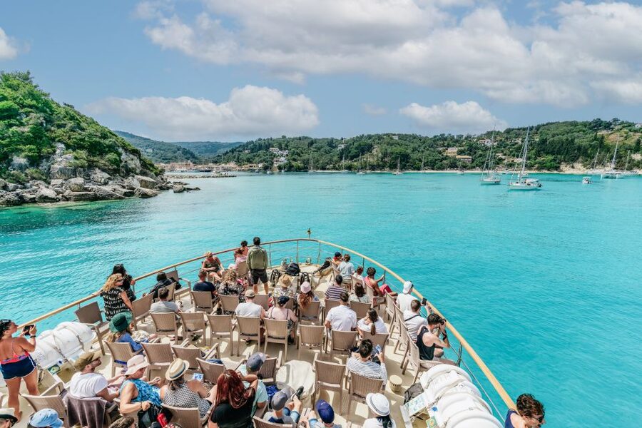 From Corfu Island: Antipaxos & Paxos Blue Caves Boat Cruise - Key highlights you will feel the moment you board