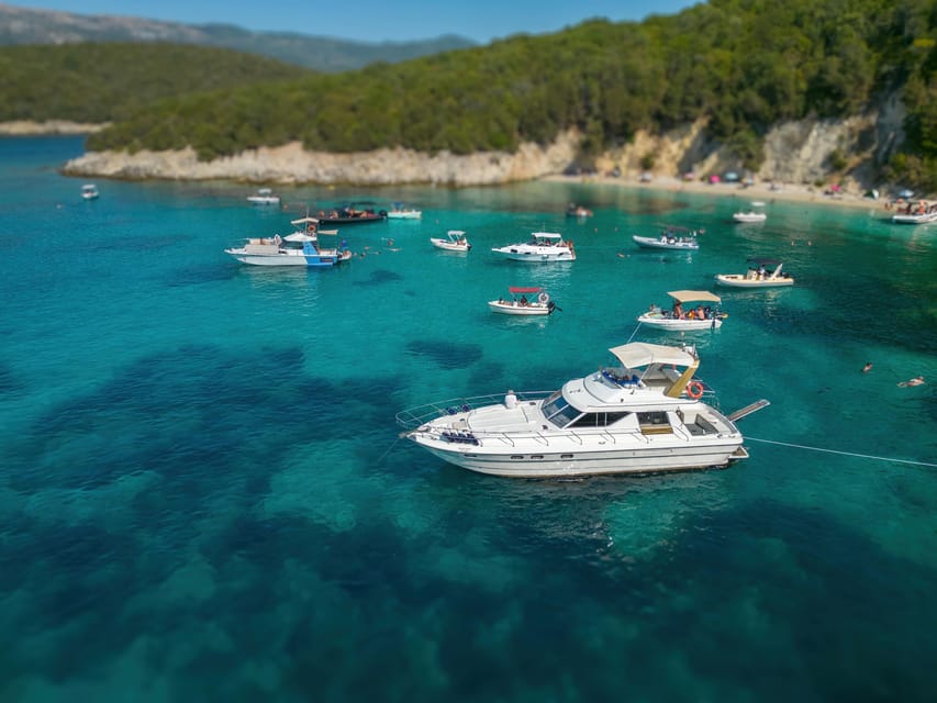 From Corfu: Luxury Yacht Cruise to Paxos and Antipaxos - A 6-hour luxury route that makes Paxos feel easy