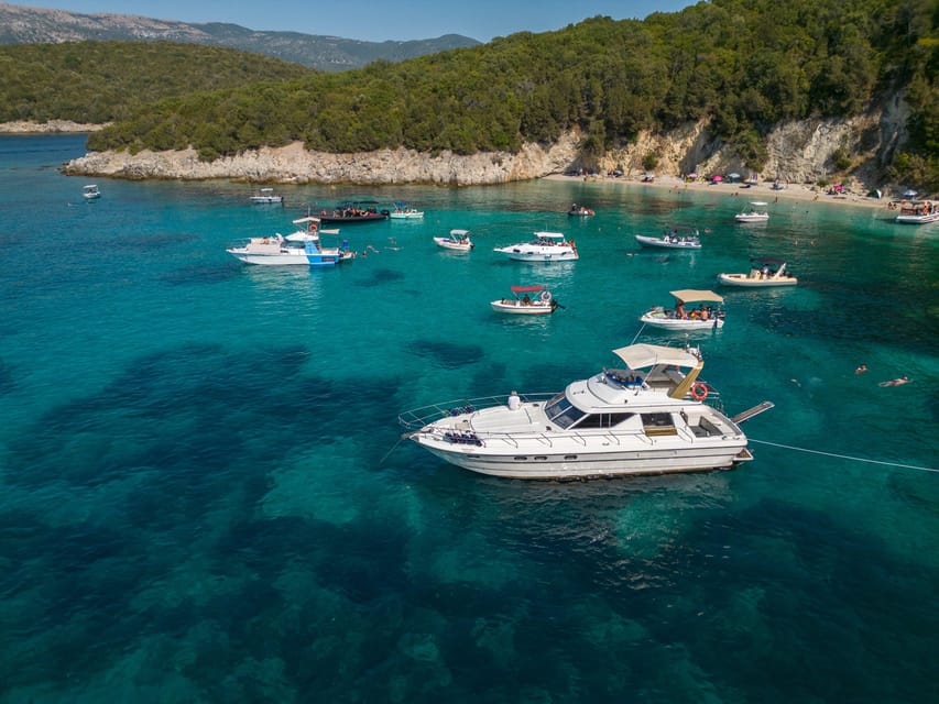 From Corfu: Luxury Yacht Cruise to Sivota and Blue Lagoon - The boat ride experience, from toilets to safety gear