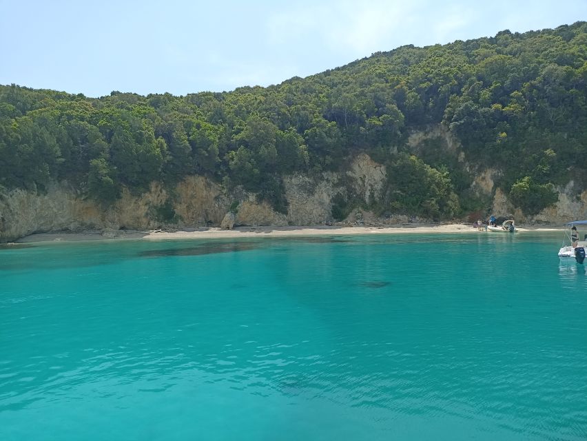 From Corfu Town: Syvota and Blue Lagoon Full-Day Boat Cruise - Where You Board in Corfu Town: Mayor’s Steps and the Right Boat