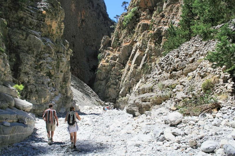 From Heraklion,Agia Pelagia,Malia: Samaria Gorge Guided Trip - The Gorge Experience: Rocks, Shade, Springs, and the Kind of Quiet You Can Hear